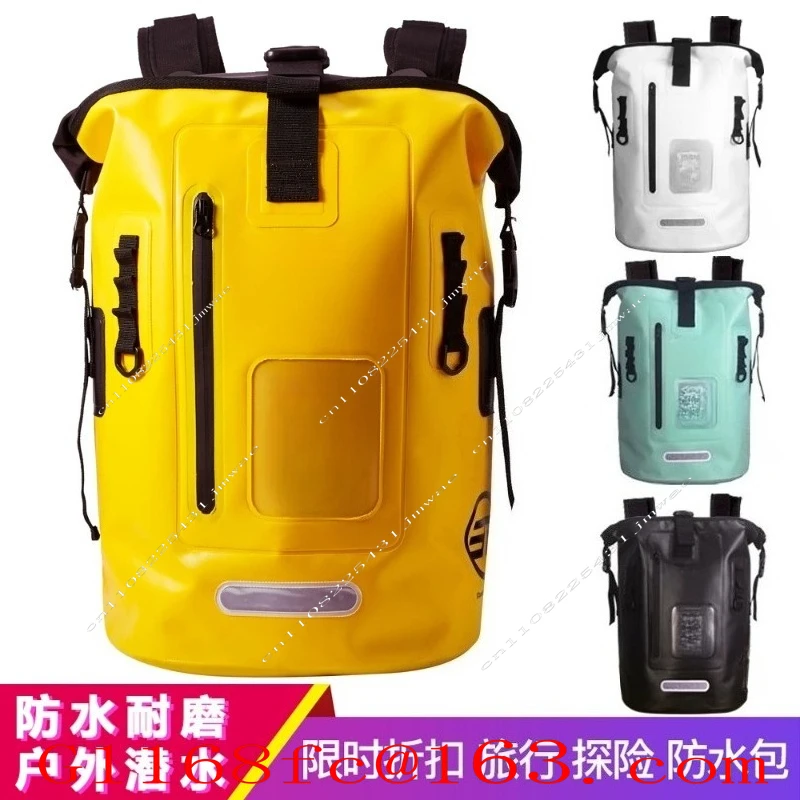 Diving Equipment Bag Outdoor Camping Waterproof Bag Double Shoulder Surfing Creek Rafting Mountaineering（1pcs）
