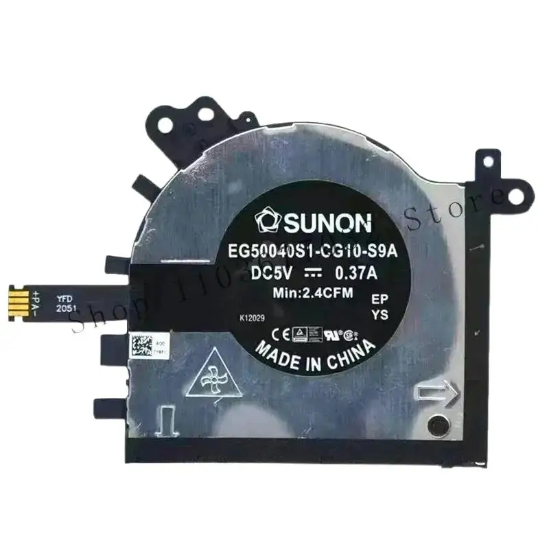 

` New Laptop CPU Fan For Dell Latitude 7200 2-in-1 Fan EG50040S1-CG10-S9A 0TYi9FC DC5V 0.37A /`Δ