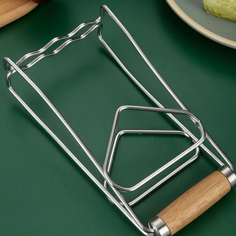 

1pc Stainless Steel Anti-Scalding Bowl Clip Heat Insulation Dish Gripper For Kitchen Cooking Utensils Pizza Pan Gripper Steaming