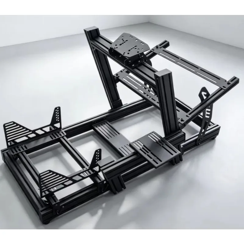 Training Sim Racing Setup F-GT Elite Aluminium Alloy Frame Simulator Cockpit Racing Anodized