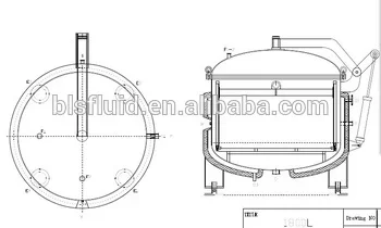 Industrial 200L electric pressure cooker commercial