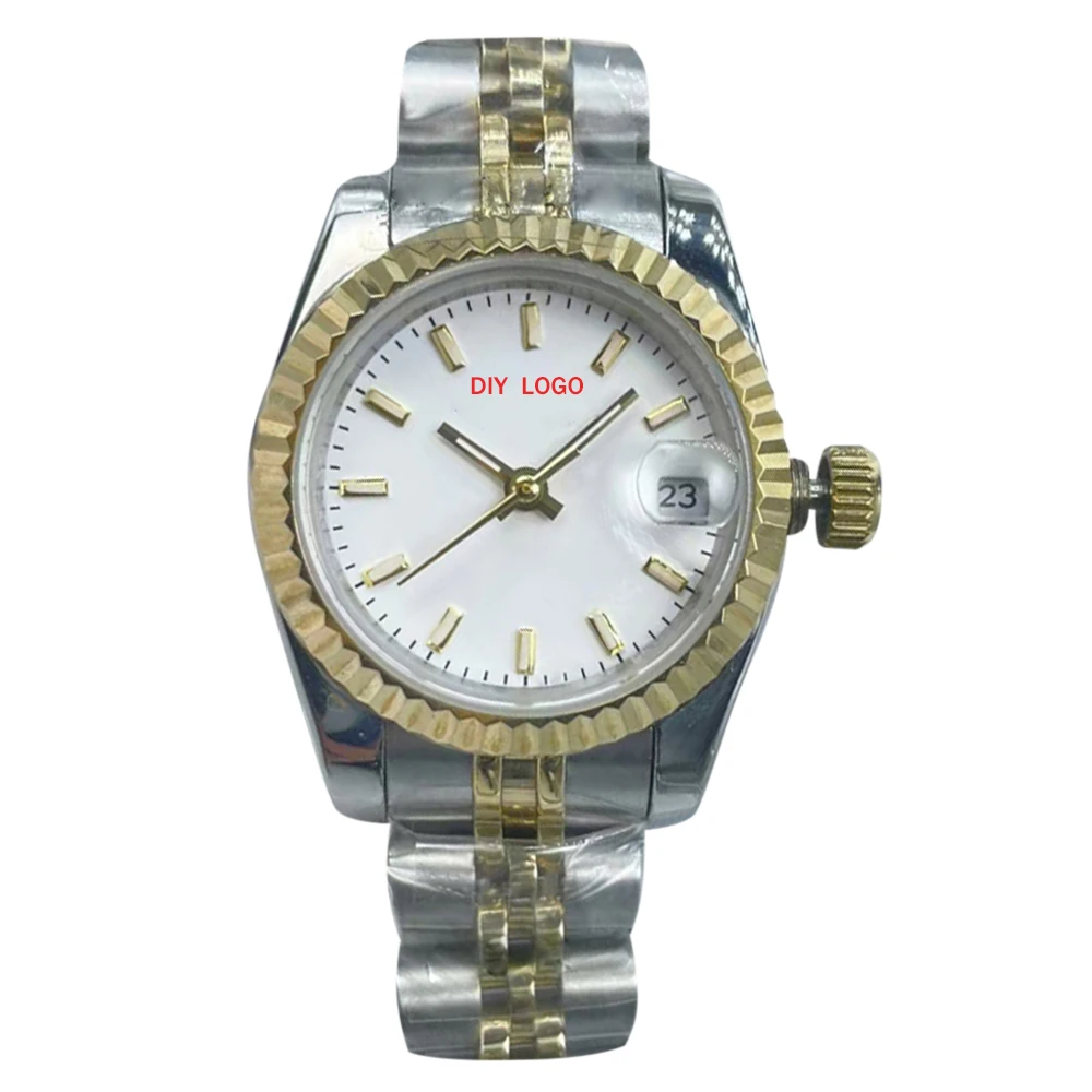 26mm - Watches for Women - Mechanical Movement with Stainless Steel Band | Beautiful Gift for Women