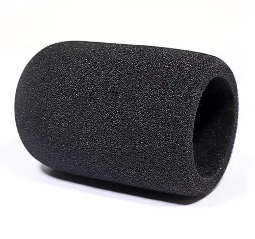 Imagen 2 del producto Micrófono filtro Pop protección de mano auriculares parabrisas Protector a prueba de viento Protector de esponja cubierta escudo