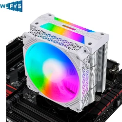 AM4 CPU Cooler 1151 AM3 RGB 1155 4 Heat Pipes 4 Pin PWM PC Quiet Intel LGA 775 1200 1150 AMD FM1 754 Cooling