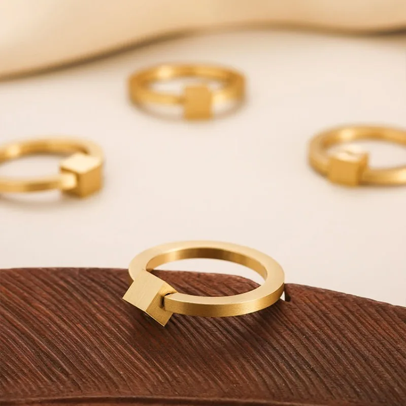 Poignée de porte de garde-robe nordique, poignée en cuivre pur à trou unique en laiton tout en cuivre, petite poignée d'armoire à tiroirs ronds simples