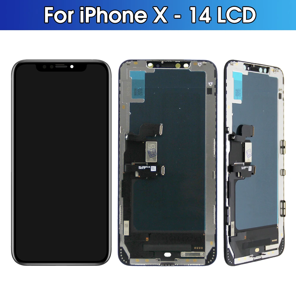 Incell Screen for Apple iPhone X XR XS Max JK Lcd Display Digital Touch Screen Assembly for iPhone 11 12 13 Pro Replacement