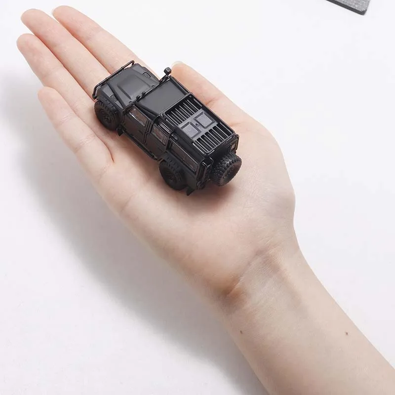 ديكود 1:64 لاند روفر ديفندر 110 4X4 نموذج سيارة محاكاة سبيكة، لعبة هدية مهرجان الأولاد، زخرفة قابلة للجمع للبالغين. #2