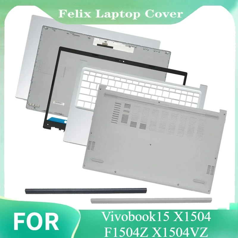 

Laptop LCD Back Cover FOR Vivobook15 X1504 F1504Z X1504VZ Frame Hinges Top Case Bottom Case Upper and Lower Covers