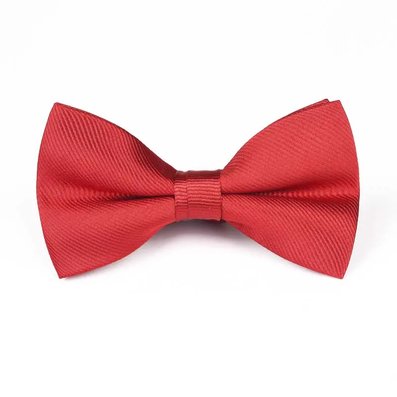 Butterfly Bow Tie Striped Bowknot Bowtie Mens Christmas Original Cravat Adult Accessories Adjustable Clip-on MW63