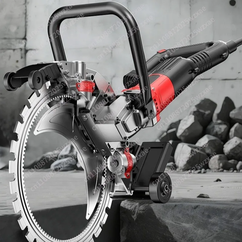 Industrial High Frequency Brushless Ring Saw High Power Handheld Concrete Wall Cutting Machine Dust Free Ring Saw