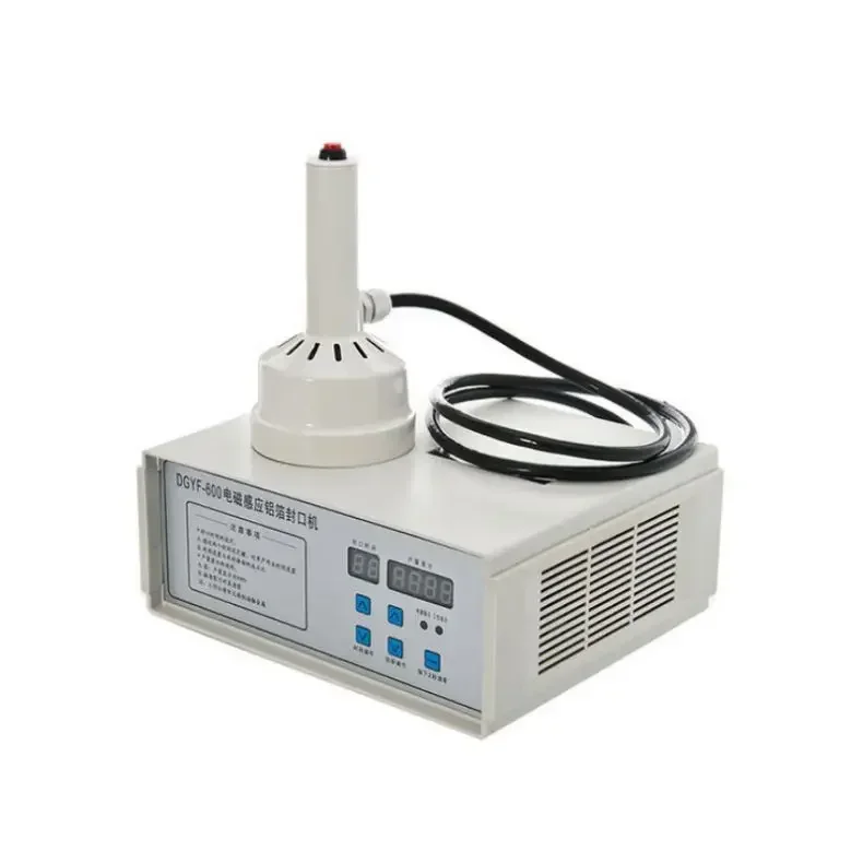 DGYF-600 سلسلة المحمولة العديد من الموديلات المستمرة الكهرومغناطيسية التعريفي السدادة الألومنيوم احباط آلة الختم للزجاجات
