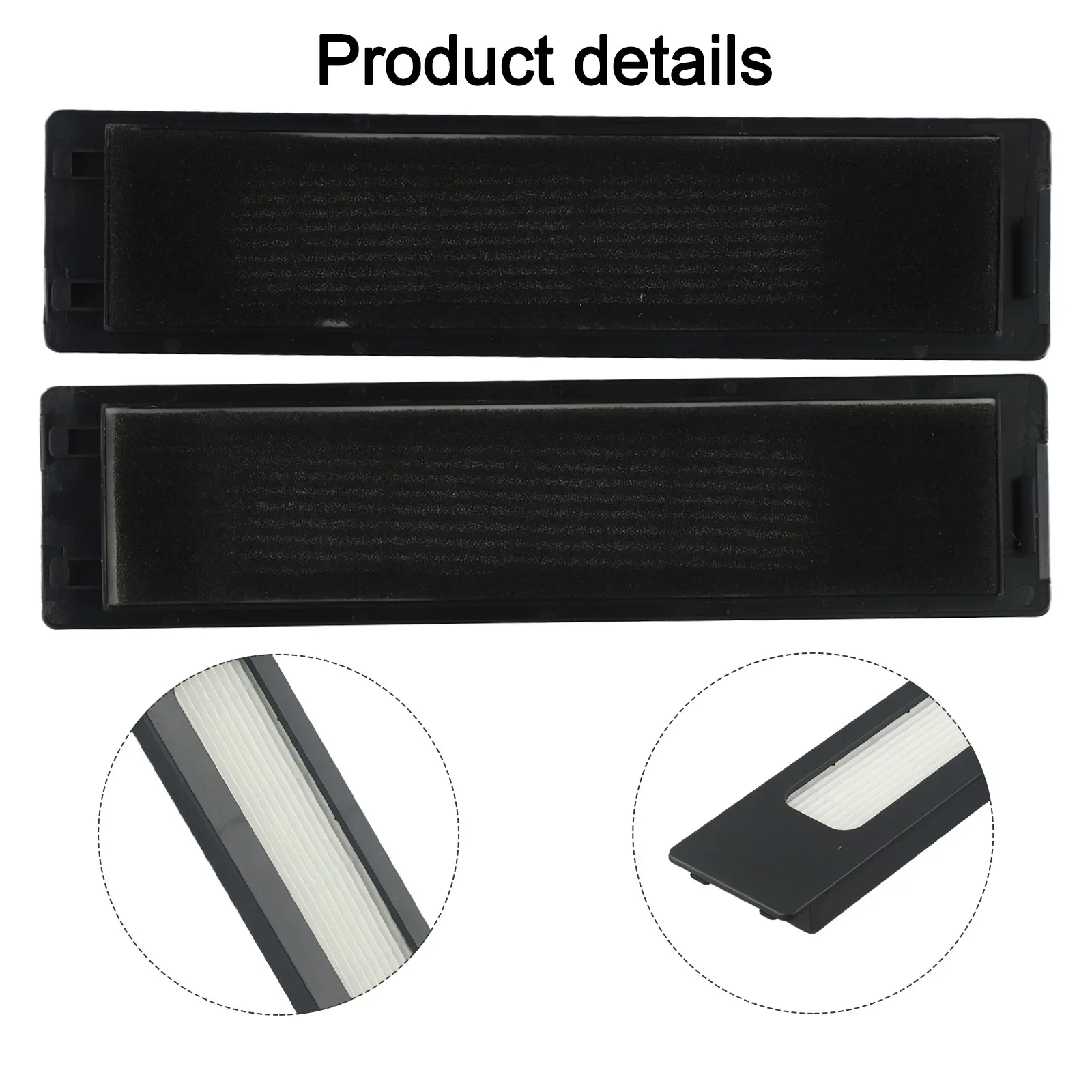 فلتر قابل لإعادة الاستخدام لمكنسة يوريكا NER700 الكهربائية ، قطع الغيار ، التنظيف المنزلي ، إكسسوارات بديلة ، 2 * *