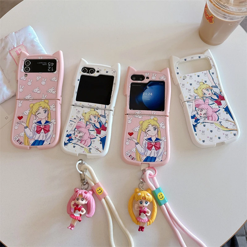 Cute Cartoon Japan Anime Sailo - огляд і ціна Phone Cases Z Flip 7