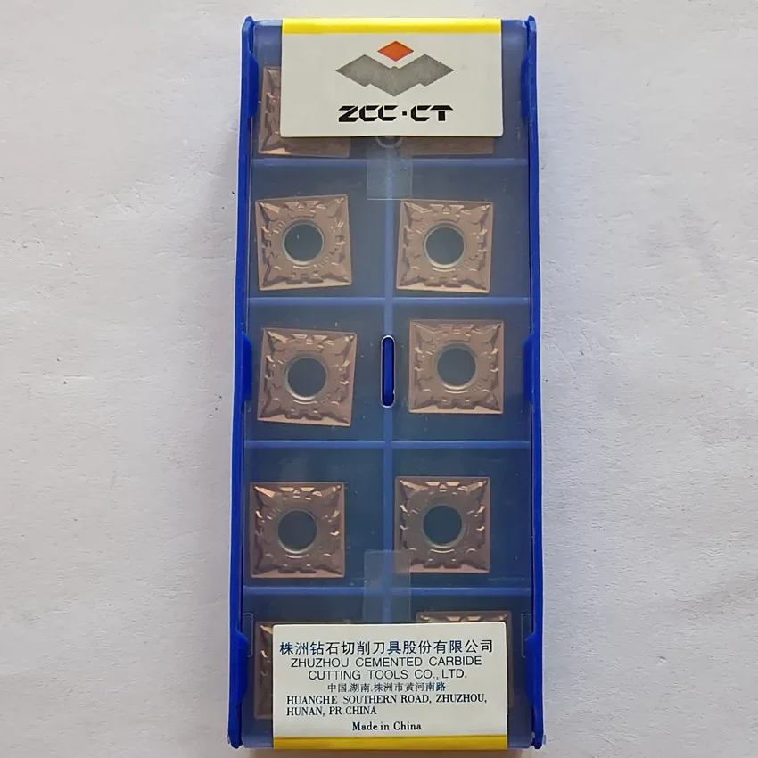 SNMG120404-ADF YB9320/SNMG120408-ADF YB9320/SNMG120412-ADF YB9320 ZCC.CT CNC شفرة كربيد تحول أدوات 10 قطعة/صندوق #4