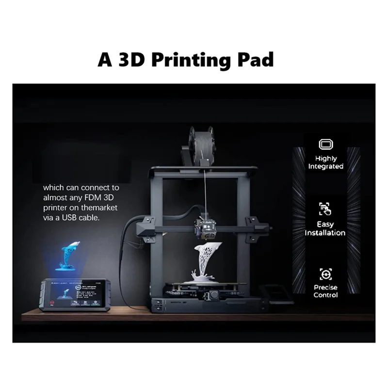

Смарт-планшет CREALITY Sonic Pad с 3D-печатью на базе Klipper, лучшее обновление для 3D-принтера, для большинства 3D-принтеров FDM