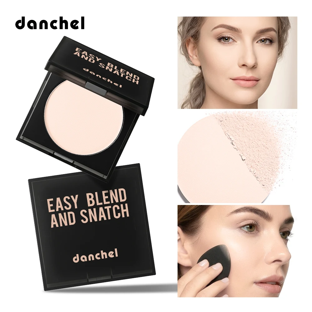 Pressed Brightening Setting Powder Smooth Matte Finish 12h Oil Control Ultra Fine Powder Baking Setting Powder For All Skin Type