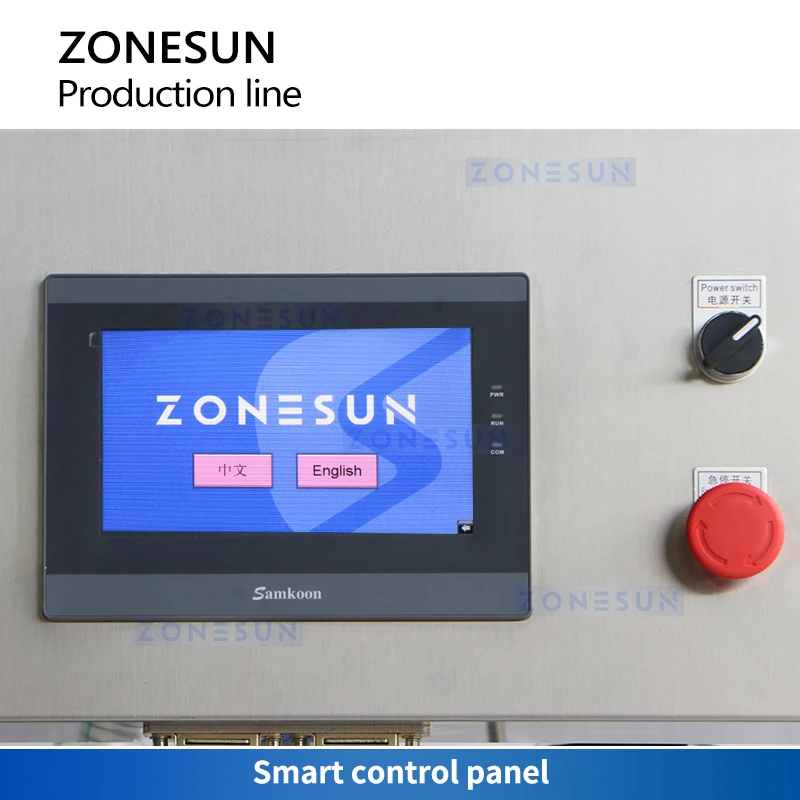 Zonesun ZS-FAL180F8 Honey Packaging Line Honey Bottling Line Syrup Packing Machine Filling Capping and Labeling Machine