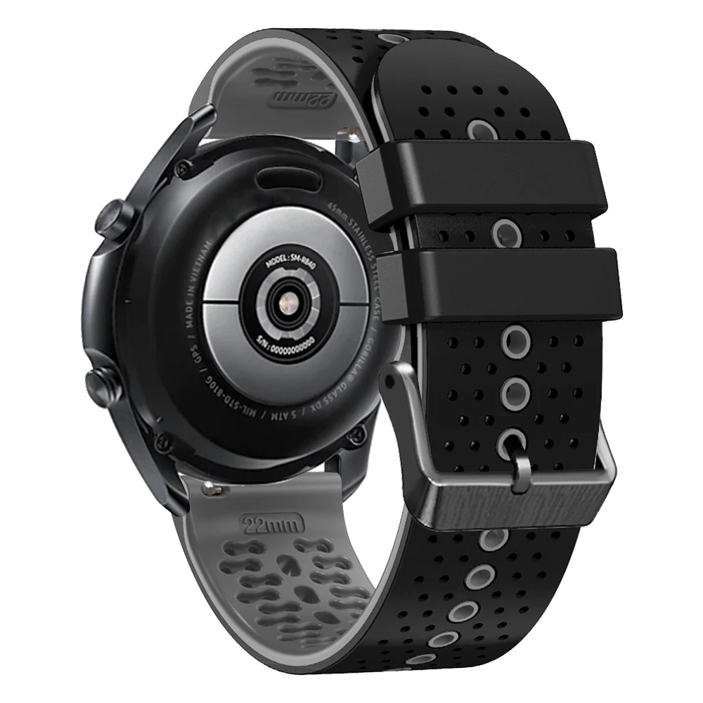 22mm Sport Breathable Silicone Strap For HUAWEI WATCH GT5 Pro GT 5 4 3 SE 46mm/Runner Wrist Band For HUAWEI WATCH 4 Pro Bracelet