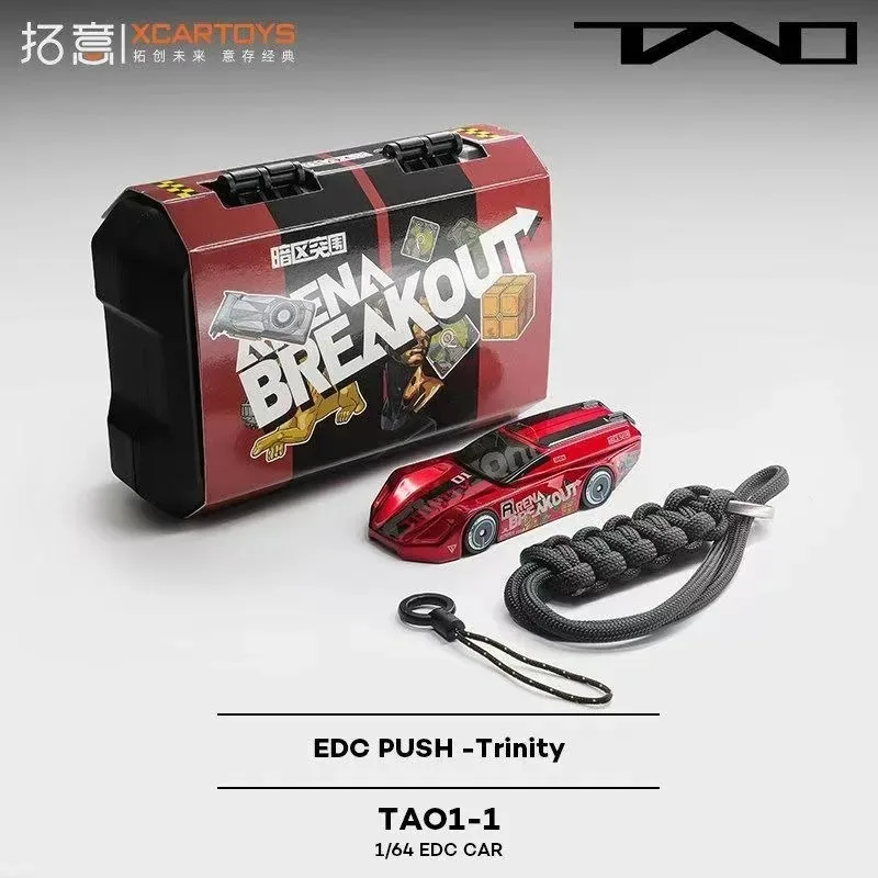 POPRACE 1:64 EDC TA01-1 Trinity  Alloy Die Casting Car Model Collection Model Boy Gift Christmas Gift  Gifts for Men