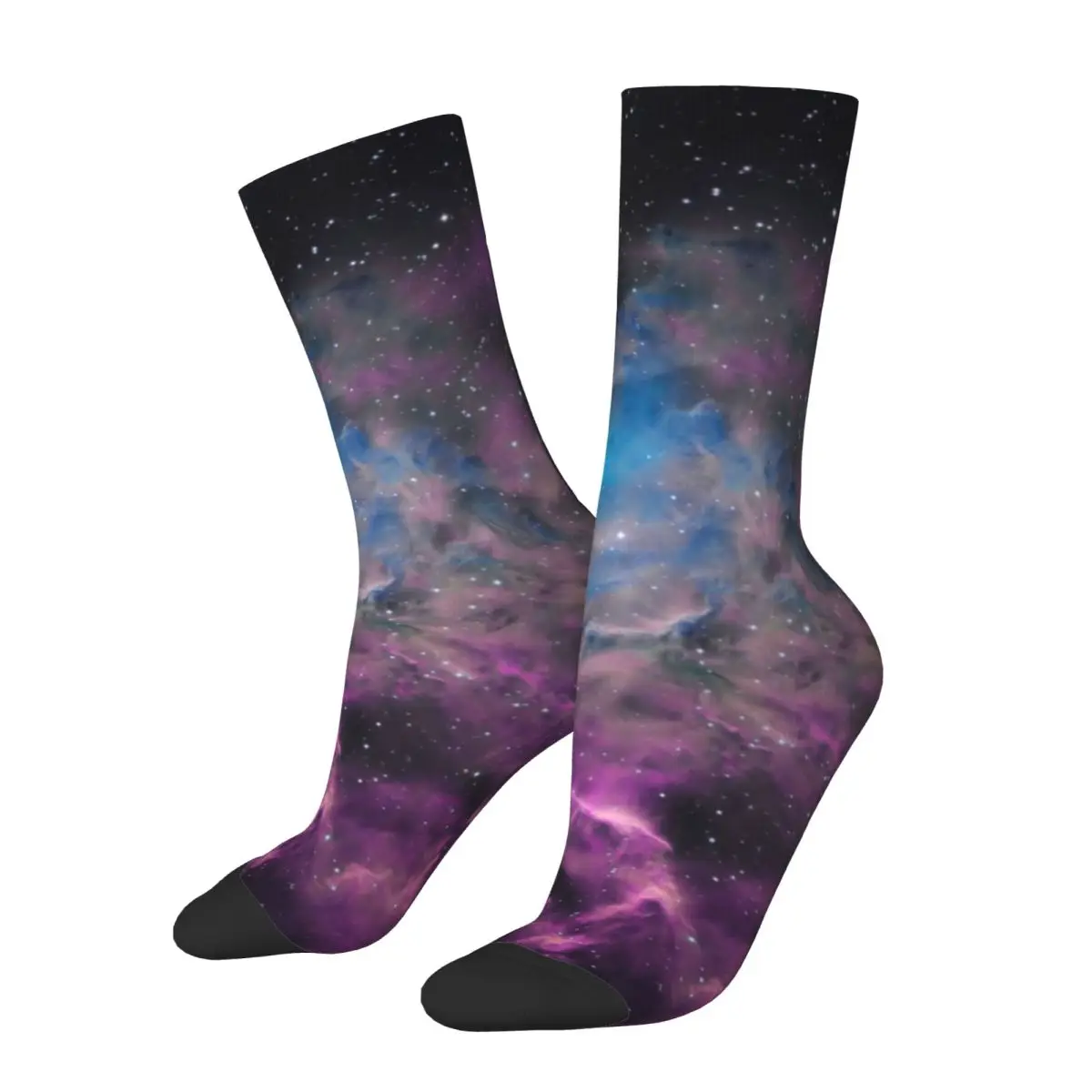 Cloud Galaxy Stockings Flaming Star Nebula Design Elegant Socks Winter Anti Skid Socks Couple Outdoor Sports Quality Socks