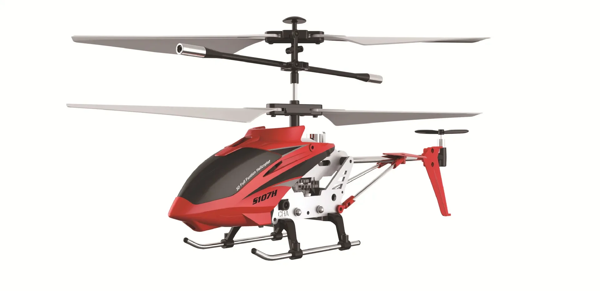 Hot Selling S 107H Vaste Hoogte Afstandsbediening Vierkanaals Afstandsbediening Helikopter Elektrisch Model Speelgoed Voor Tieners Leuk Cadeau