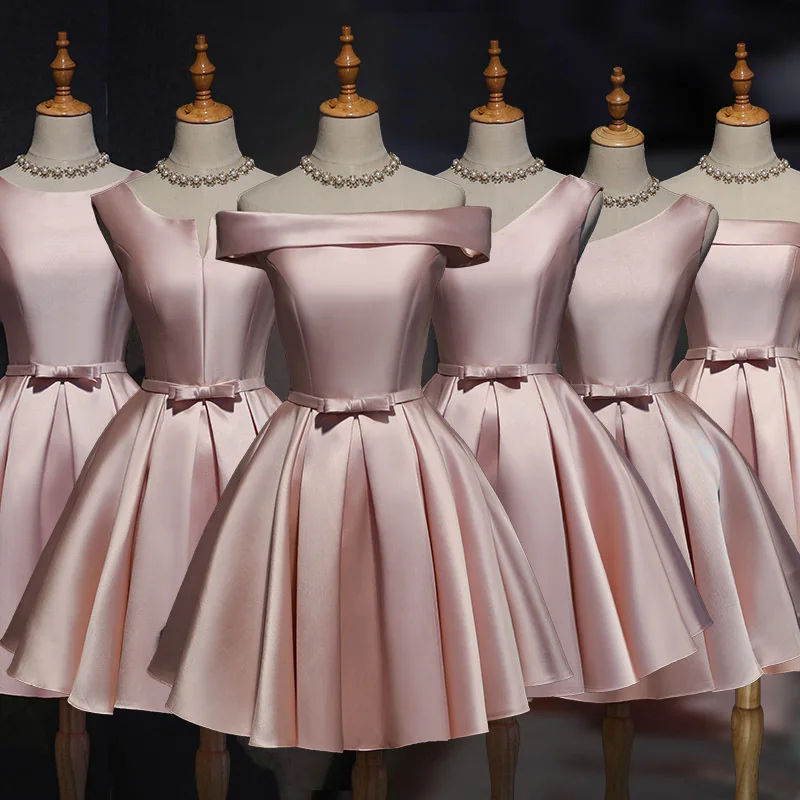 

Bealegantom Mini Short Homecoming Dresses Beaded Satin Cocktail Birthday Formal Prom Party Graduation Gown Hoco Dress D02