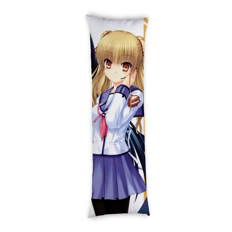 Angel Beats! Dakimakura Body Pillow Case Genshin Impact Diluc Decorative Cover Home Decoration Pillowcases Printed Long