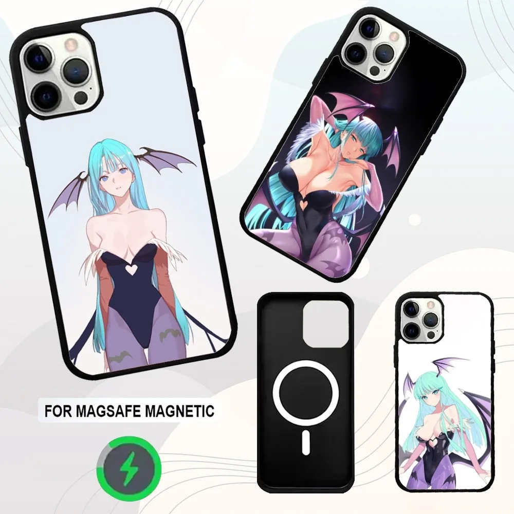 

Game D-Darkstalkers Phone Case For iPhone 16e,16,15,14,13,12,11,Plus,Pro,Max,Mini Magsafe Magnetic Wireless Charging