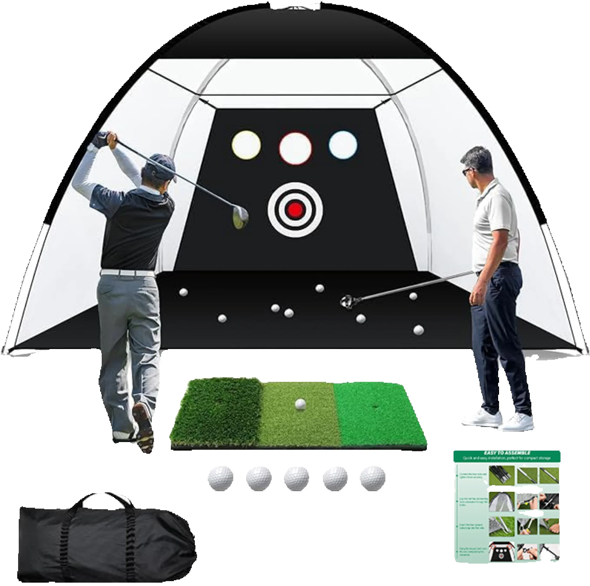 ninewood: The Ultimate Golf Practice Net for Backyard Training
