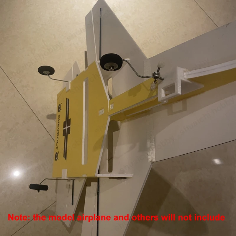 Kit d'assemblage de train d'atterrissage de direction pour modèle SU27, avec siège imprimé en 3D, fil d'acier de 2mm pour avion à voilure fixe RC, 1 ensemble