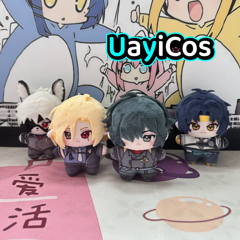 

10cm Official Zenless Zone Zero Hugo Vlad Lighter Von Lycaon Asaba Harumasa Stuffed Plushie Doll Clothes Bag Keychain Anime Toy