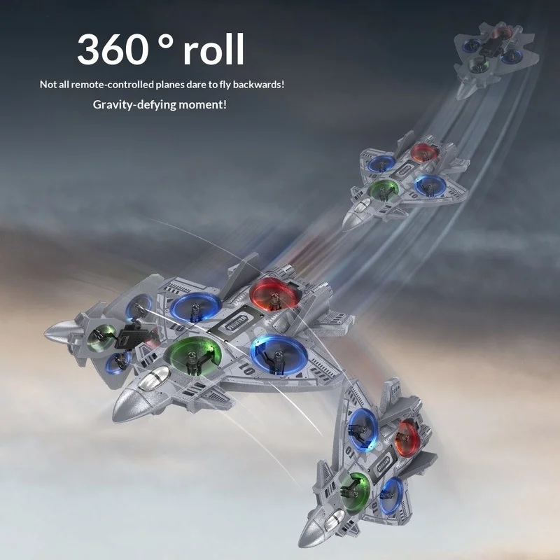 Hot Sale RC Drone Airplane Long Flight Time Altitude Hold Crash Resistant Foam Quadcopter Flying Toy for Kids Beginners Gift