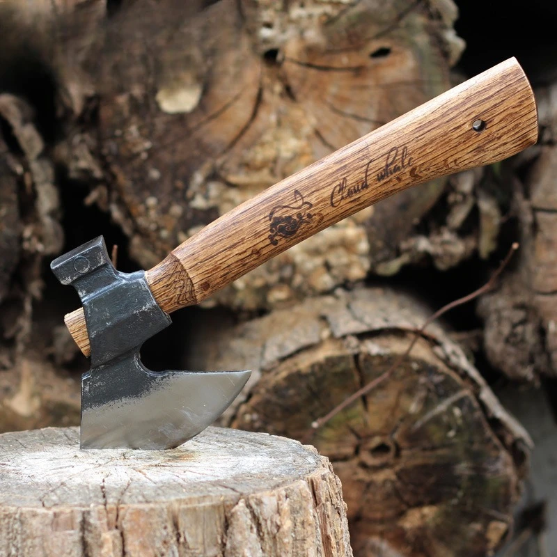

Hand-forged Multi-functional Hammer Axe Easyt O Use T actical Axe Outdoor Camping Chopping Firewood Emergency Survival Tool