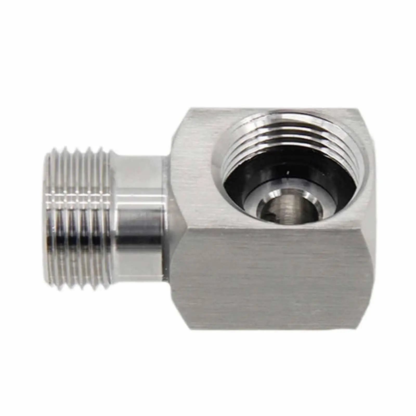 Stainless Steel Keg Pressure Relief Valve Elbow Adapter 5/8 Inch Threaded Fitting for Homebrew Beer Brewing Systems