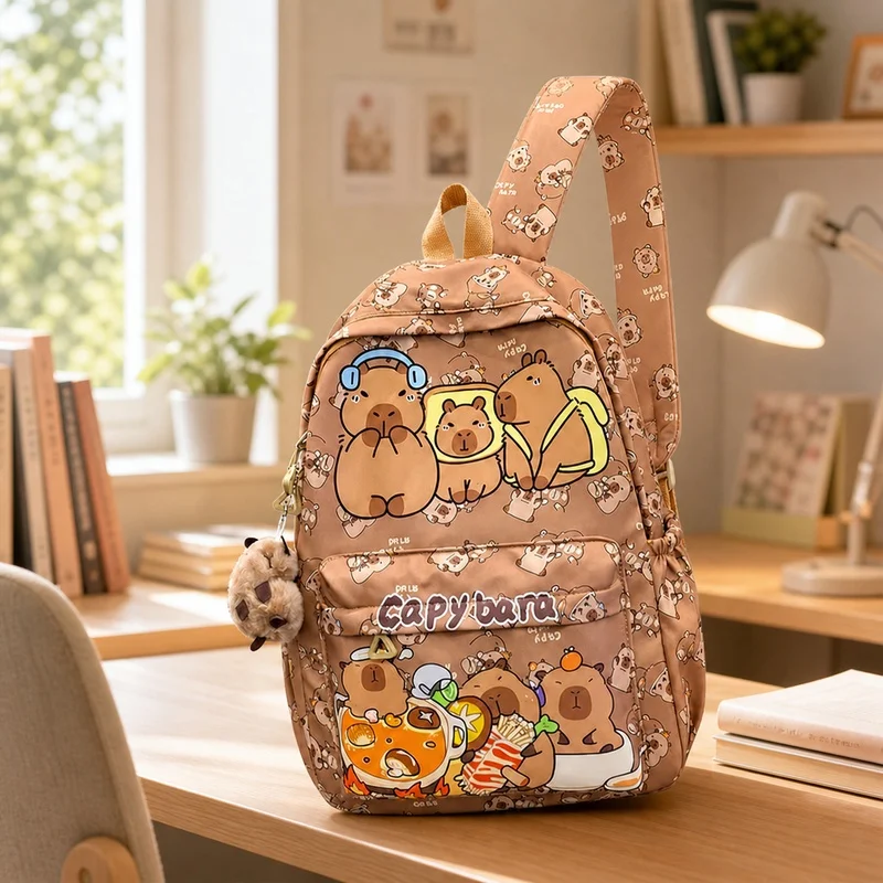 mochila-escolar-leve-de-nylon-com-design-respiravel-e-estampa-de-capivara-fofa-para-mulheres-meninas-e-estudantes