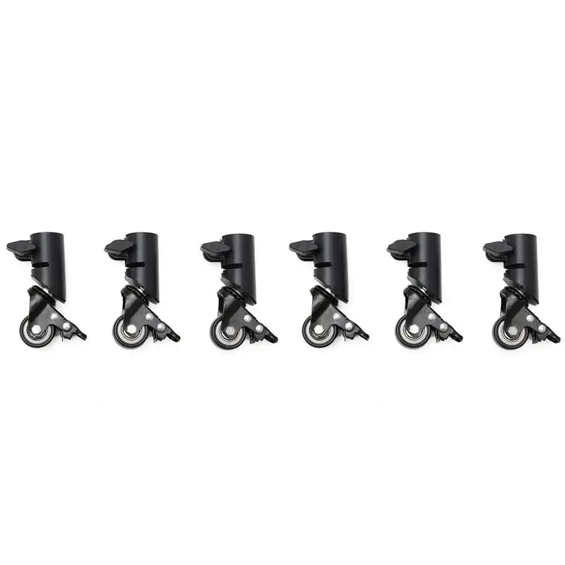 

НОВИНКА: 6 шт. 35-мм поворотных колес-роликов для универсальных кронштейнов для колонок