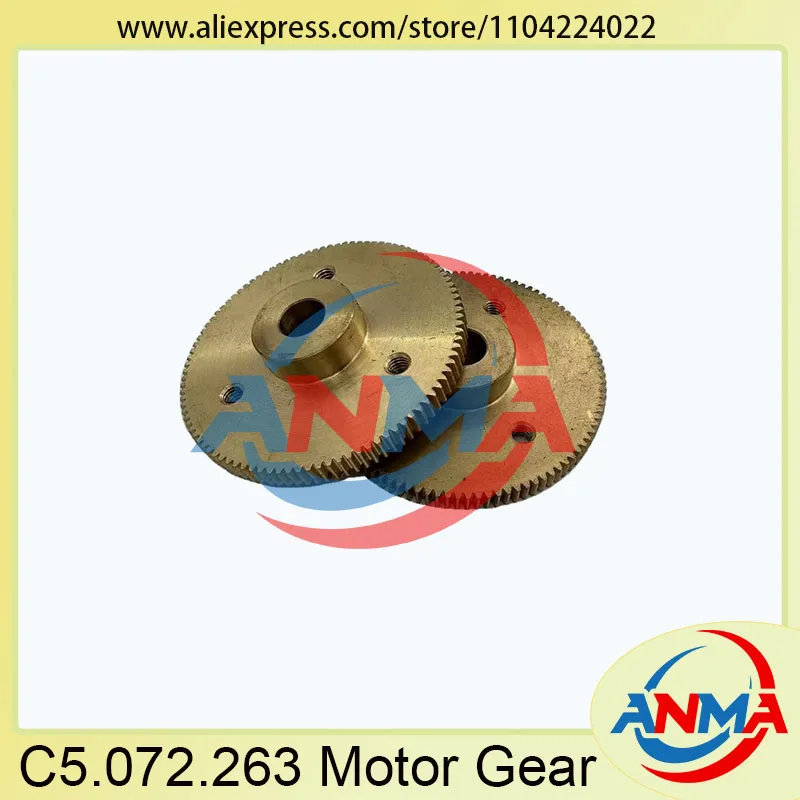 

2Pieces 51x10x8mm Motor Gear 100 teeth C5.072.263 For SM102 CD102 Offset Printing Machine Parts