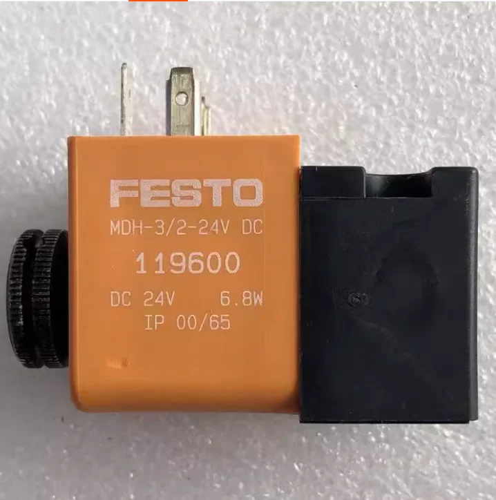 صمام تجريبي FESTO أصلي جديد ، 119600-MDH-3/2-24DC ، 119603-mdh-3/2-24vdc ، 42VAC