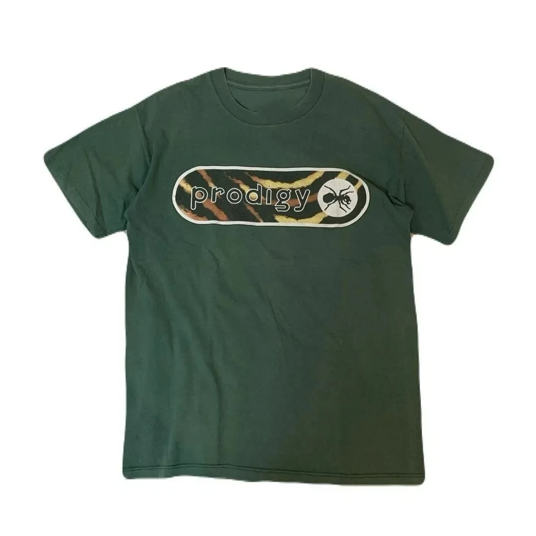 The Prodigy band logo Forest Green short sleeve T shirt Sizes S-4XL