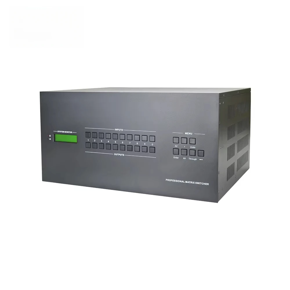 32x32 Matrix Switcher 1080-4k Video Matrix Switcher com função de parede de vídeo