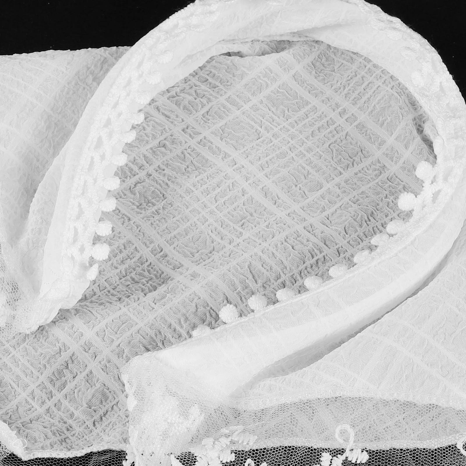 

Headscarf Headband Women Lace Soft Lightweight French Style Hairband Hair Accessory Pastoral Cute Hair Scarf Headband for Girl