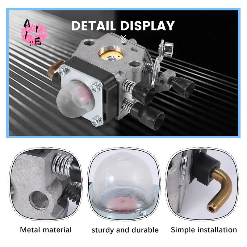 A11E-Carburatore Per STIHL FS55 FS55R FS38 FS45 FS46 KM55 HL45 FS45L FS45C FS46C FS55C FS55RC String Trimmer Weed Eater