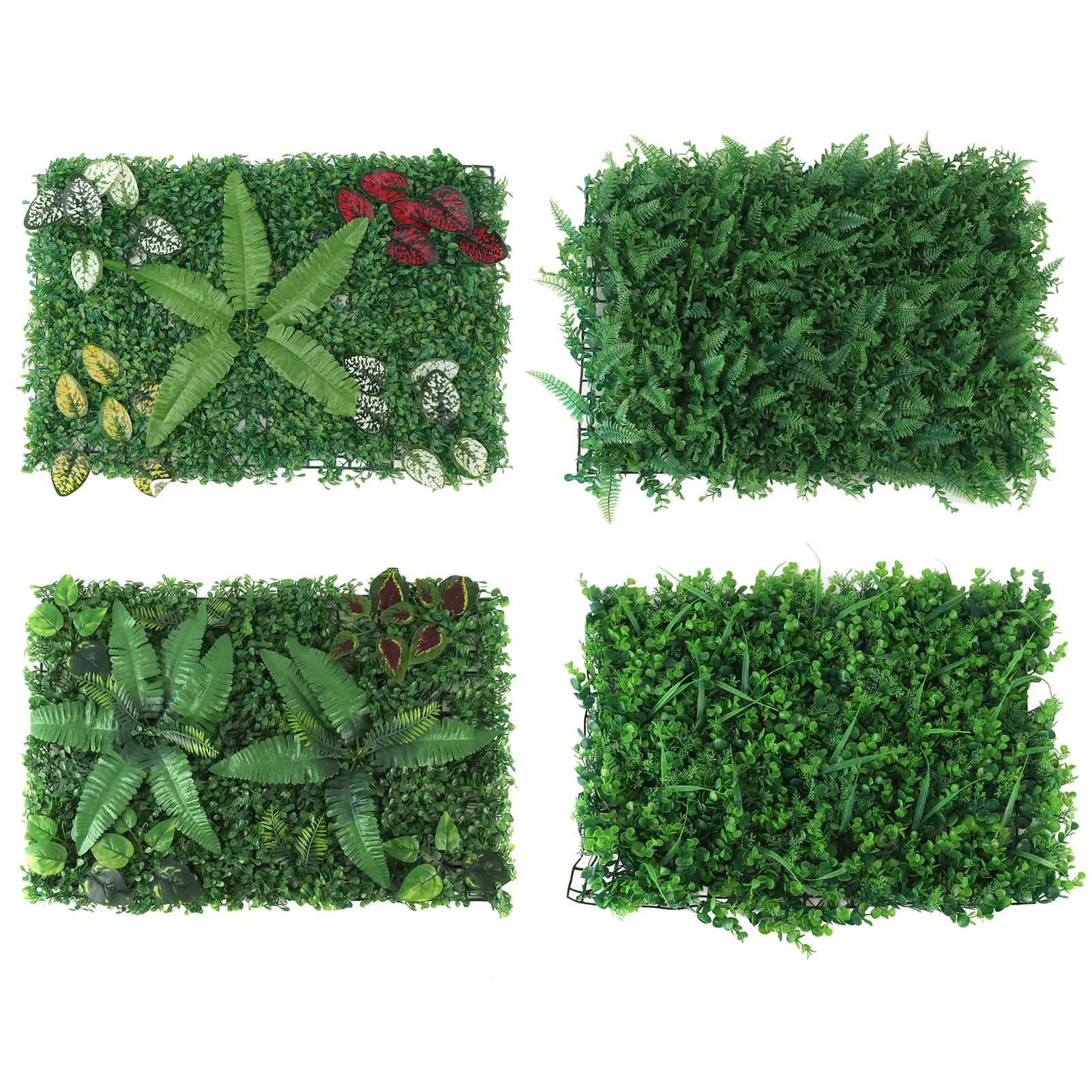 

Artificial Green Plant Wall Panel Artificial Plants Grass Wall Panel Grass Backdrop Greenery Wall for Indoor Outdoor Wall Decor