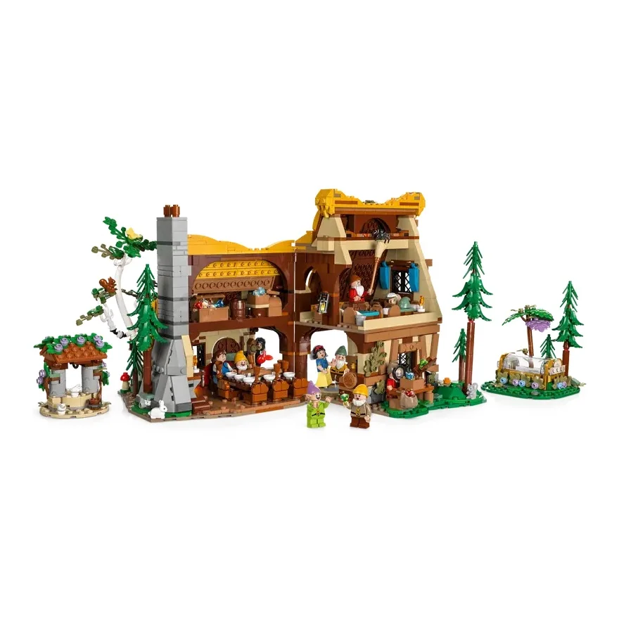 LEGO Disney Collection Snow White And The Seven Dwarfs' Forest Cottage Building Blocks 2228pcs 43242