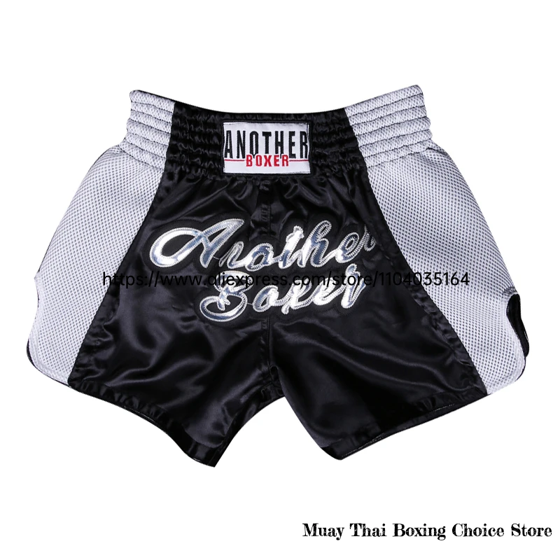 الملاكمة التايلاندية السراويل سريعة الجافة التايلاندية سراويل الملاكمة الرجال النساء الاطفال الساتان رياضة الملاكمة التدريب الملابس القتال تصارع كيك بوكسينغ السراويل