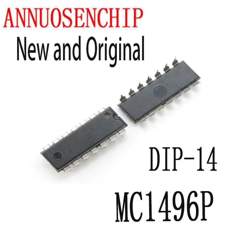 10PCS New And Original DIP-14 MC1496 DIP14 MC1496BP DIP-14 1496P MC1496P