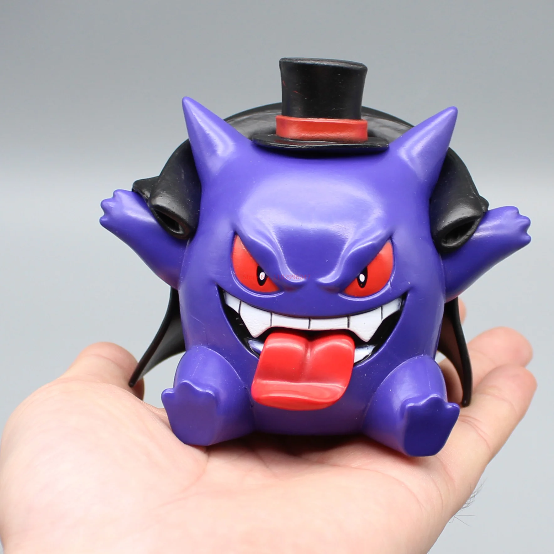 Pokemon Anime Figure Kawaii Gengar Transparent Action Figure Pvc Statue Toys Ornaments Cartoon Collectible Model Surprise Gift