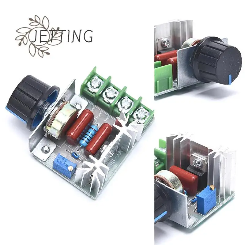 1pc Dimmer 220V 2000W Speed Controller Dimmer Switch Electronic Voltage Regulator