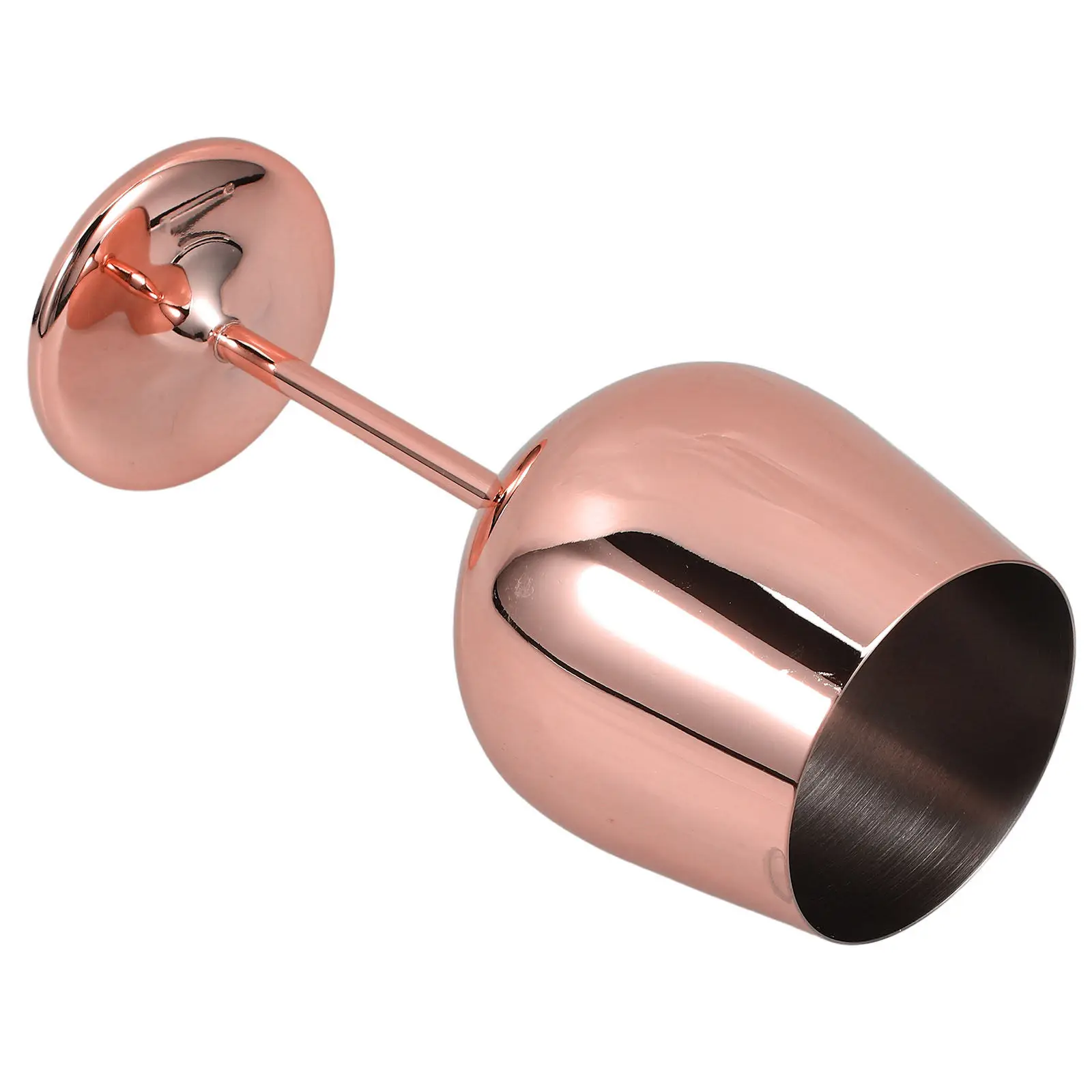 Premium Stainless Steel Cocktail Goblets Wine Goblets for Red Wine Soda Juice Beverage Serving Versatile Party Bar