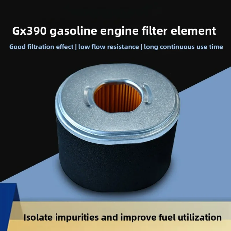XMSJ Air Filter Element Air Cleaner for Honda GX390 Engine Cutting Machine Garden Power Equipment Spare Parts